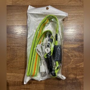 Light Up Dog Collar Rechargeable Reflective Bright Size Large New